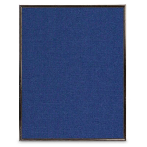 Corkboard, Fabric, Brnz/Blk, 2 Door, 72x36"
